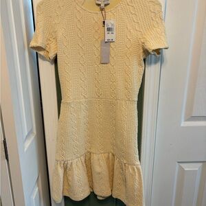 Opening Ceremony Ivory Knit Dress